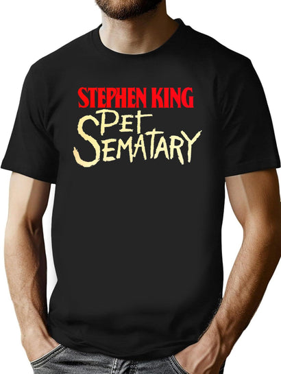 Pet Sematary - King First Edition Series T-Shirt for Men & Women, T-Shirts Graphic Tee - Black