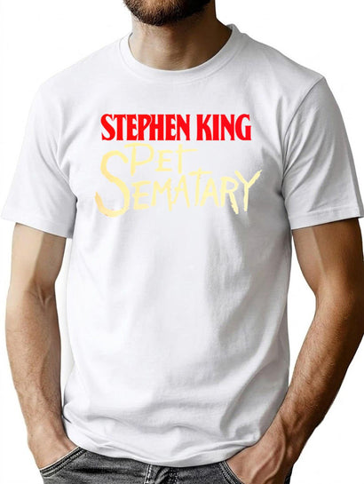 Pet Sematary - King First Edition Series T-Shirt for Men & Women, T-Shirts Graphic Tee - Black