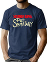 Pet Sematary - King First Edition Series T-Shirt for Men & Women, T-Shirts Graphic Tee - Navy