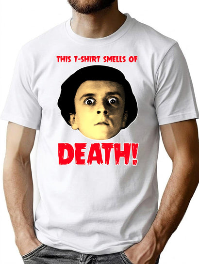Peter Bark This T-Shirt Smells Of Death T-Shirt for Men & Women, T-Shirts Graphic Tee - Black