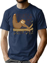 Pilates T-Shirt for Men & Women, T-Shirts Graphic Tee - Navy