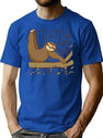 Pilates T-Shirt for Men & Women, T-Shirts Graphic Tee - Blue