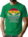 Pinball Player Whisperer Gift T-Shirt for Men & Women, T-Shirts Graphic Tee - Green