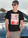 Pinky Love Connection T-Shirt for Men & Women, T-Shirts Graphic Tee - Navy