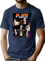 Pjm Ver. - Bts Jimin Bootleg Bootleg Graphic T-Shirt - Navy