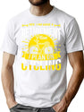 Plan Retirement Cycling T-Shirt for Men & Women, T-Shirts Graphic Tee - White
