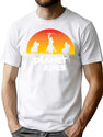 Planet Of The Apes Sunset T-Shirt for Men & Women, T-Shirts Graphic Tee - White