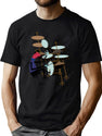 Play That Drum T-Shirt for Men & Women, T-Shirts Graphic Tee - Green