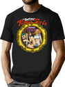 Play With Girls In Motel Vintage 80S Design Bootleg Graphic T-Shirt - Black