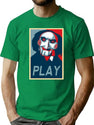 Play T-Shirt for Men & Women, T-Shirts Graphic Tee - Green
