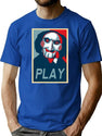 Play T-Shirt for Men & Women, T-Shirts Graphic Tee - Blue