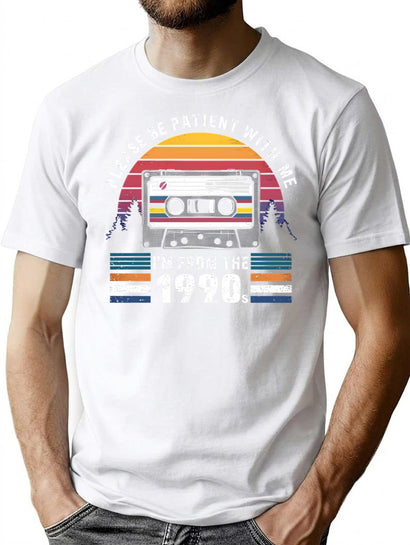 Please Be Patient With Me I'M From The 1900S Vintage (1) T-Shirt for Men & Women, T-Shirts Graphic Tee - Black