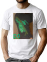 Po Frog Nature Jump Leap Bootleg Graphic T-Shirt - White