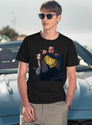 Pointing Leo - Meme T-Shirt for Men & Women, T-Shirts Graphic Tee - Navy