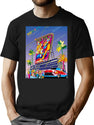 Polysics Band T-Shirt for Men & Women, T-Shirts Graphic Tee - Black