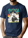 Pop Retro -Golden Girls Sunglasses - Style 70S T-Shirt for Men & Women, T-Shirts Graphic Tee - Navy