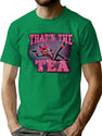 Popomu Alastor - That's The Tea - Hazbin Hotel Essential T-Shirt for Men & Women, T-Shirts Graphic Tee - Green
