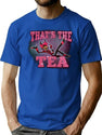Popomu Alastor - That's The Tea - Hazbin Hotel Essential Premium Heavyweight Cotton T-Shirt - Blue