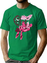 Popomu Angel Dust and Fat Nugget Valentines Night - Hazbin Hotel Essential Premium Heavyweight Cotton T-Shirt - Green