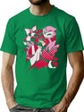 Popomu Blitzo x Stolas Helluva Boss Essential Premium Heavyweight Cotton T-Shirt - Green