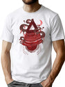 Positive Thinking T-Shirt for Men & Women, T-Shirts Graphic Tee - White