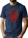 Positive Thinking T-Shirt for Men & Women, T-Shirts Graphic Tee - Navy