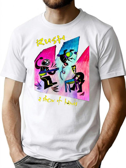 Power Trio Combination Band Perfetc New Essentialretro Wave T-Shirt for Men & Women, T-Shirts Graphic Tee - Black
