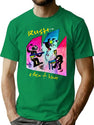 Power Trio Combination Band Perfetc New Essentialretro Wave T-Shirt for Men & Women, T-Shirts Graphic Tee - Green