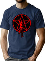Power Trio Combination Band Red Star Man 2112 Blown Gift For T-Shirt for Men & Women, T-Shirts Graphic Tee - Navy