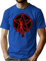 Power Trio Combination Band Red Star Man 2112 Blown Gift For T-Shirt for Men & Women, T-Shirts Graphic Tee - Blue