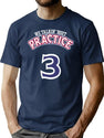 Practice. We Talkin39 Y Bootleg Graphic T-Shirt - Navy