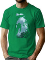 Predator T-Shirt for Men & Women, T-Shirts Graphic Tee - Green