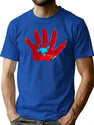 Predators Hand With Scorpion T-Shirt for Men & Women, T-Shirts Graphic Tee - Blue