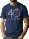 Premium Classic Tour Bootleg Bootleg Graphic T-Shirt - Navy