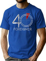 Premium Classic Tour Bootleg Bootleg Graphic T-Shirt - Blue