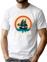 Pretend I'M A Pirate Funny Halloween Sunset Quote T-Shirt for Men & Women, T-Shirts Graphic Tee - White