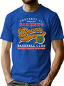 Property Of Bad News Bears Baseball Club Dks T-Shirt for Men & Women, T-Shirts Graphic Tee - Blue