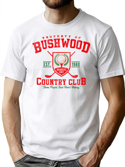Property Of Bushwood Country Club 1980 Worn Lts T-Shirt for Men & Women, T-Shirts Graphic Tee - Black