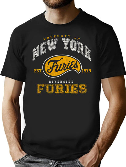 Property Of New York Furies From Warriors T-Shirt for Men & Women, T-Shirts Graphic Tee - Black