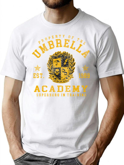Property Of The Umbrella Academy T-Shirt for Men & Women, T-Shirts Graphic Tee - Black