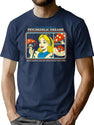 Psychedelic Dreams T-Shirt for Men & Women, T-Shirts Graphic Tee - Navy