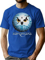 Psygnosis Vintage Logo Tri-Blend T-Shirt for Men & Women, T-Shirts Graphic Tee - Blue