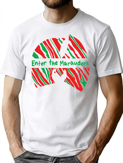 Public Figure Alternative Hip Hop Pioneer Enter The Marauders Cute Fan T-Shirt for Men & Women, T-Shirts Graphic Tee - Black
