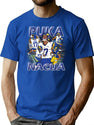 Puka Nacua Vintage Bootleg Graphic T-Shirt - Blue