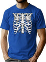 Punk Ribs T-Shirt for Men & Women, T-Shirts Graphic Tee - Blue