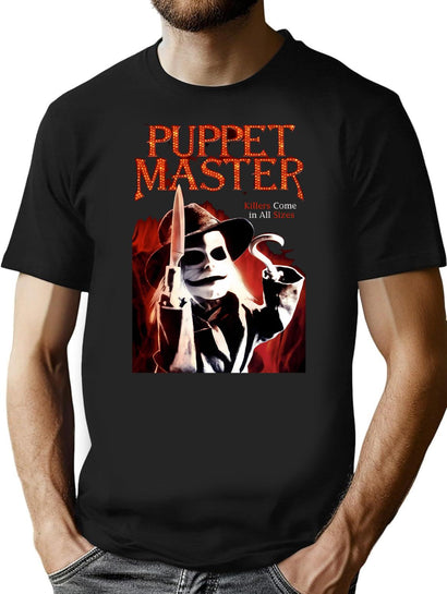 Puppet Master 1989 Movie T-Shirt for Men & Women, T-Shirts Graphic Tee - Black