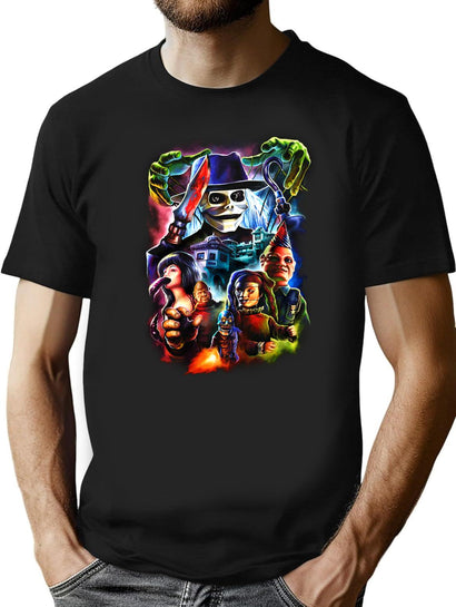 Puppet Master Sneak Attack T-Shirt for Men & Women, T-Shirts Graphic Tee - Black