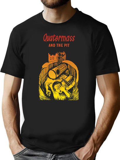 Quatermass The Pit T-Shirt for Men & Women, T-Shirts Graphic Tee - Black