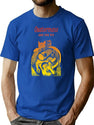 Quatermass The Pit T-Shirt for Men & Women, T-Shirts Graphic Tee - Blue