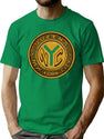 Queens Token T-Shirt for Men & Women, T-Shirts Graphic Tee - Green